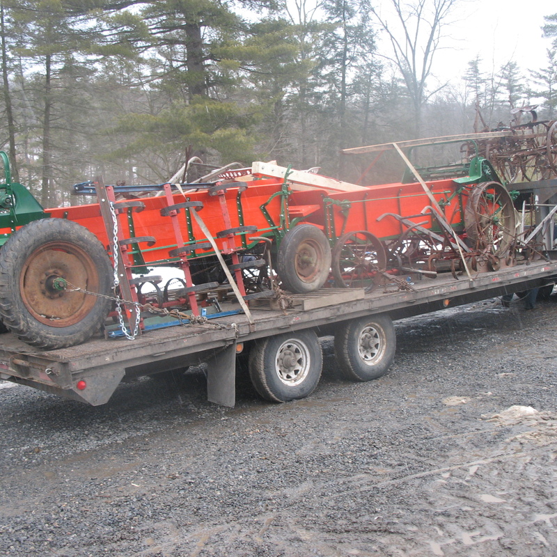 Shipment on the way to Europe